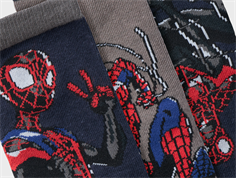 Name It dark sapphire Spiderman socks (3-pack)